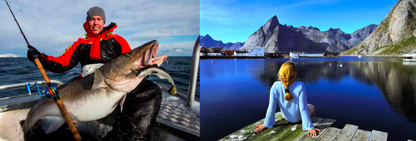 Де рибалити в Норвегії