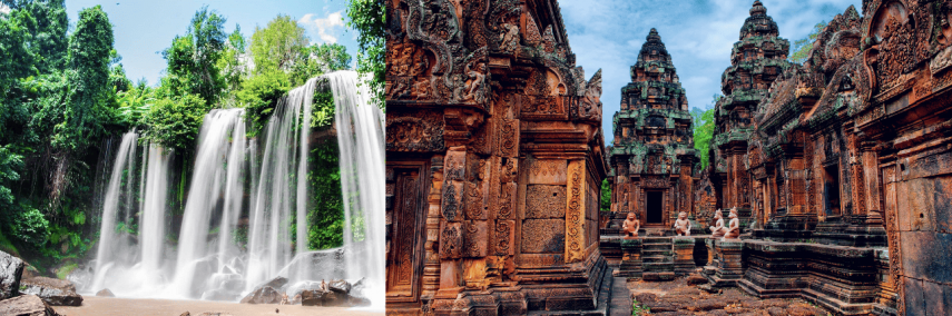 Siem Reap – Phnom Kulen & Banteay Srei