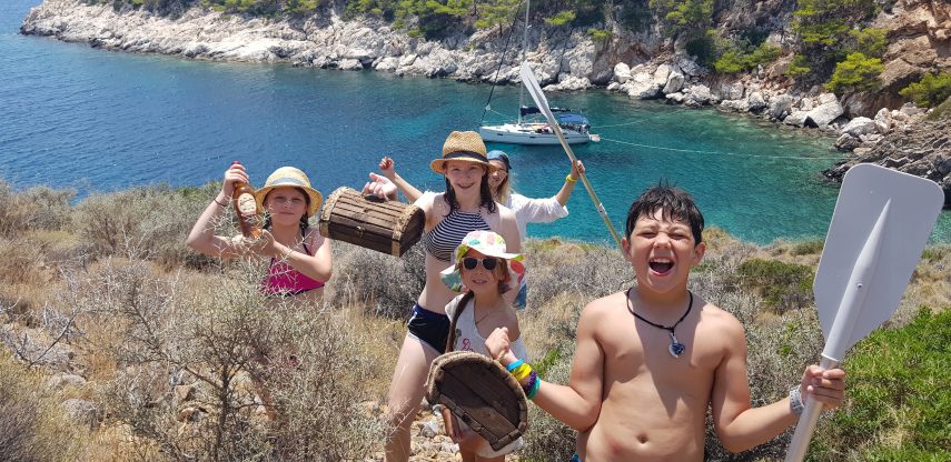 яхтинг з дітьми островами Греції