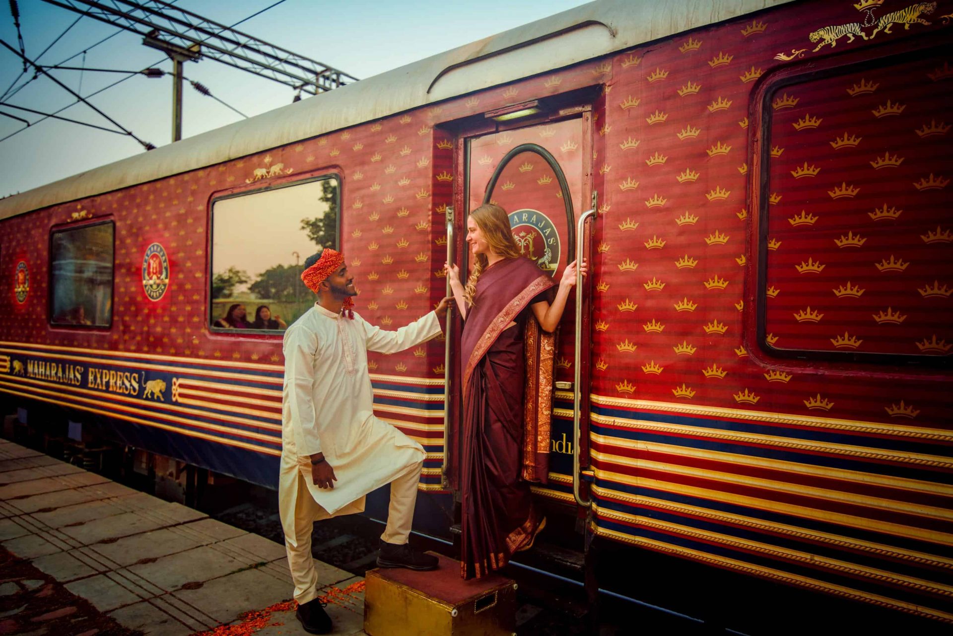Journey on the Maharaja Express train "Magnificent India"!