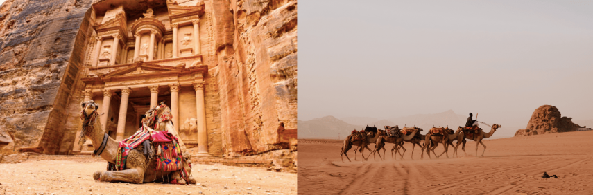 Petra and Wadi Rum desert
